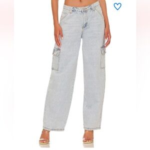 Superdown - Ryder denim cargo in light wash